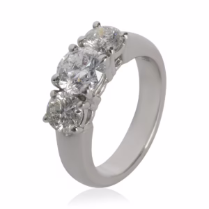 1 ct Round Brilliant Diamond Engagement Ring